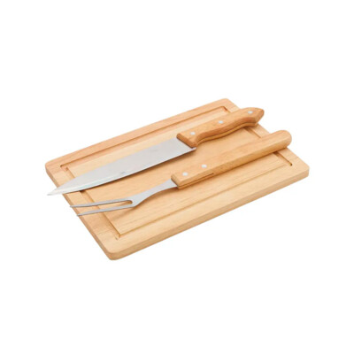 TABLA CON TENEDOR Y CUCHILLO