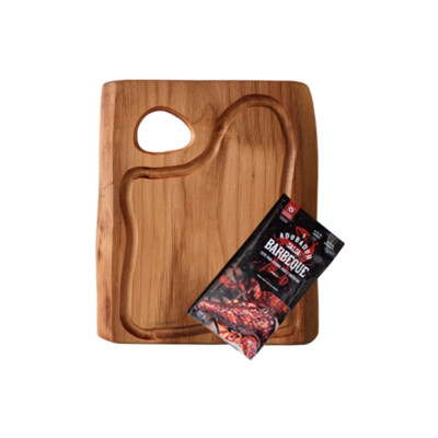 TABLA PARRILLERA CON SAZONADOR