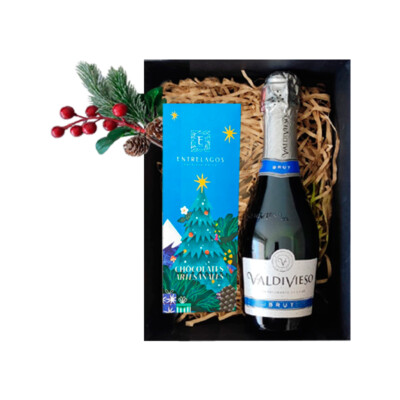 Espumante y bombones