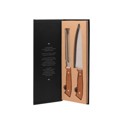 CUCHILLO Y TENEDOR PARRILLERO